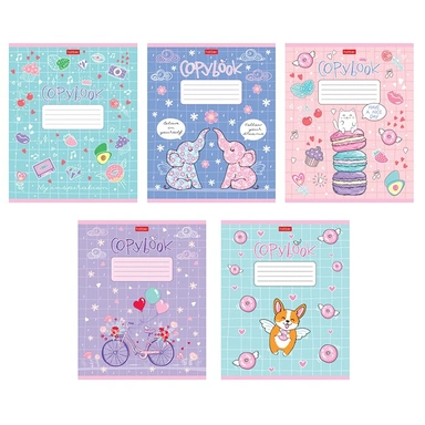 Тетрадь 24 л. клетка Замечтательно! 24Т5В1 Hatber