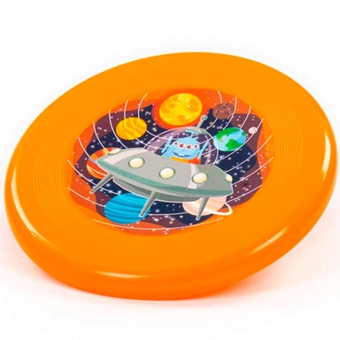 Тарелка летающая 205 мм. оранжевая 89953 П-Е /20/
