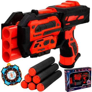 Бластер Mr Boy 9895YSFJ с безопасными пулями в коробке