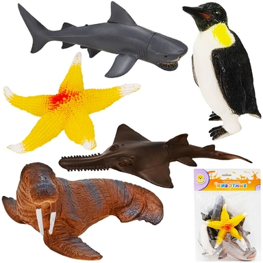 Набор животных Levatoys YSQ503-5 Морские в пак.