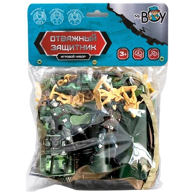 Набор солдатиков MR BOY YS8700-4 с аксес.в пак.